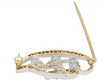 diamond brooch