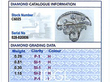 Old European Cut Diamond Brooch Grading