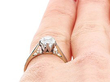 Edwardian Diamond Ring wearing image
