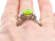Peridot Ring Wearing Image