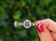 Sapphire Brooch Outside