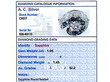 White Gold Sapphire and Diamond Dress Ring Grading 