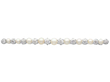Antique Pearl Bar Brooch with Diamonds