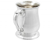 18th Century Silver Mug Handle