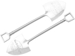 Sterling Silver Presentation Spades 