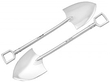 Sterling Silver Presentation Spades 