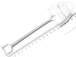 Sterling Silver Presentation Spades 