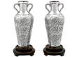 Antique Chinese Vases Silver