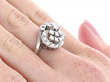 Diamond Ring on the Hand