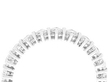 White Gold Full Eternity Ring Vintage for Sale