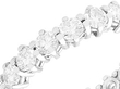 White Gold Full Eternity Ring Vintage UK