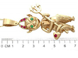 Measurements of Devil Pendant 