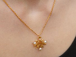Antique Pendant Wearing Image 