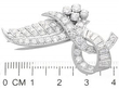 Antique Palladium Diamond Brooch