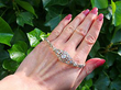 Vintage Diamond and Gold Bracelet Outside 