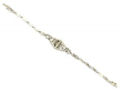 1950s Diamond and Yellow Gold Gold Bracelet
