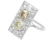 Fancy Coloured Engagement Ring