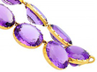 Collarette Necklace with Amethysts