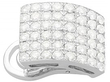 Rectangular Diamond Earrings