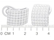 Rectangular Diamond Earrings