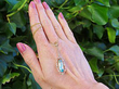 Aquamarine Pendant in Gold