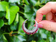 Antique Crescent Moon Brooch