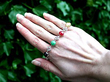 Victorian Pendant and Bracelet Set Outside 