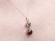 Victorian Gemstone Pendant Wearing 