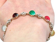 Victorian Bracelet Wearing Close Up 