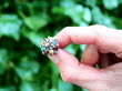 Gemstone Cluster Earrings