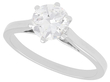 1950s White Gold Diamond Engagement Ring