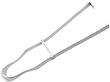 Antique Silver Serving Tongs