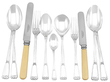 Art Deco Style Silver Cutlery Service
