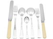 Art Deco Style Silver Cutlery Service