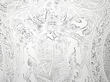 antique Sterling Silver Serving Tray detail