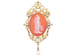Cameo Pendant in Gold UK