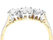 1940s Diamond Three Stone Ring