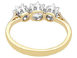 1940s Diamond Three Stone Ring
