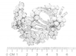 1960s Diamond Brooch in Platinum