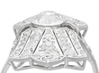 Art Deco diamond dress ring
