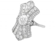 1930s Art Deco diamond ring