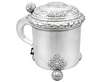 Antique Silver Pegged Tankard