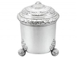 Antique Silver Pegged Tankard