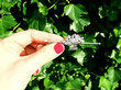 Platinum and Diamond Bar Brooch outside