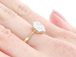Floral Diamond Ring Antique on hand