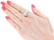 Large 1950s Diamond Cluster Ring