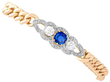 1900s Sapphire and Diamond Bracelet 