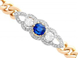 1900s Sapphire and Diamond Bracelet 