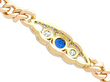 1900s Sapphire and Diamond Bracelet 