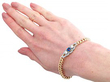 Antique Sapphire and Diamond Bangle Bracelet